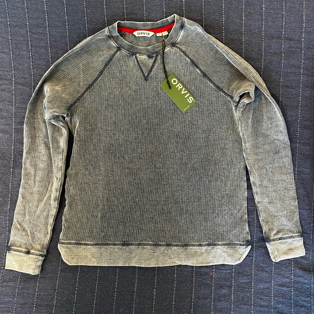 NWT Orvis Long Sleeved Crew
